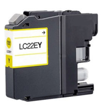 CARTUCCIA BROTHER LC-22EBK NERA COMPATIBILE PER BROTHER MFC-J5920DW LC22E 50ML 2.400 PAGINE