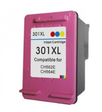 HP 301C XL TRICOLOR RIGENERATA DOPPIA CAPACITA' 301