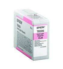 CARTUCCIA T8504Y GIALLA COMPATIBILE PER EPSON SC-P800DES,P800SE,P800SP CAPACITA' 80ML INK PIGMENTATO -CON CHIP-