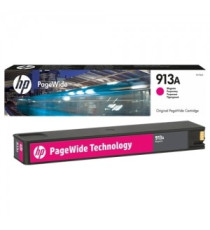 CARTUCCIA HP 913 NERA ORIGINALE PER HP PAGEWIDE PRO 352DN,377DN,452DW,477DW L0R95A CAPACITA' 3.500 PAGINE