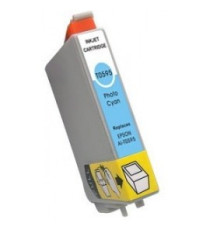 CARTUCCIA T0595 LIGHT CIANO COMPATIBILE PER EPSON STYLUS PHOTO R2400 18ML