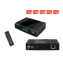DECODER DIGITALE TERRESTRE HD DVB-T2 AKAY ZAP265-10/K-L HEVEC HFD 10bit RICEVITORE DIGITALE DI ULTIMA GENERAZIONE DECODER DIGITALE TERRESTRE HD DVB-T2 AKAY ZAP265-10/K-L HEVEC HFD 10bit RICEVITORE DIGITALE DI ULTIMA GENERAZIONE