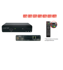 DECODER DIGITALE TERRESTRE FULL HD DVB-T2 MASTER ZAP2610-MH HEVEC HFD 10bit RICEVITORE DIGITALE DI ULTIMA GENERAZIONE DECODER DIGITALE TERRESTRE FULL HD DVB-T2 MASTER ZAP2610-MH HEVEC HFD 10bit RICEVITORE DIGITALE DI ULTIMA GENERAZIONE
