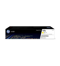 ORIGINALE HP W2072A GIALLO 117A TONER ORIGINALE PER HP Color Laser HP 150a,150nw,178nw,179fnw CAPACITA 700 PAGINE