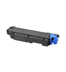 Toner Compatibile Utax Triumph-Adler PK-5017 Ciano 6.000 Pagine 1T02TVCUT0 con Vaschetta Recupero per P-C3062 P-C3066