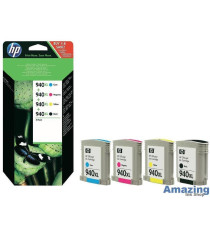 CARTUCCIA HP 940 NERA COMPATIBILE PER HP PRO 8000W,PRO 8500W 910G 940XL C4906A CON CHIP CAPACITA' 69ML