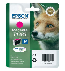 ORIGINALE T1282 CIANO PER EPSON S22 SX125 420W BX305FW C13T12824011 CAPACITA' 3,5ML