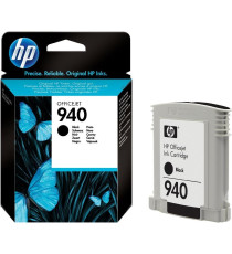 ORIGINALE HP 940XL NERA PER HP PRO 8000W,PRO 8500W 910G 940XL C4906A CAPACITA' 69ML