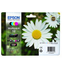CARTUCCIA ORIGINALE EPSON T1804 GIALLA PER EPSON XP30 XP102 XP202 XP205 XP302 XP305 XP402  C13T18044010 18