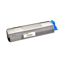 TONER OKI 43324421 5800N, 5900N, 5900DN, RIGENERATO YELLOW