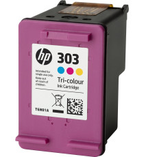 CARTUCCIA HP 303 NERA ORIGINALE T6N02AE PER HP ENVY PHOTO 6220 6230 7130 7830  220 PAGINE