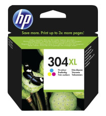 CARTUCCIA HP 304 COLORE ORIGINALE PER HP DeskJet 3720 3730 3732 N9K05AE 304C CAPACITA' 100 PAGINE