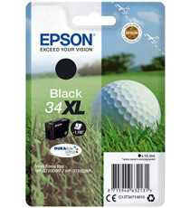 ORIGINALE T3461 NERA PER EPSON WORKFORCE PRO WF3720DWF, WF3725DWF C13T34614010 CAPACITA' 6,1ML ORIGINALE T3461 NERA PER EPSON WORKFORCE PRO WF3720DWF, WF3725DWF C13T34614010 CAPACITA' 6,1ML