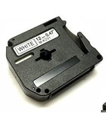 CASSETTA NASTRO MK-221SBZ COMPATIBILE LAMINATO NERO SU BIANCO 9mmX8m MK221SBZ LABEL PER BROTHER P-TOUCH 110