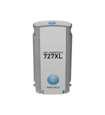 CARTUCCIA HP 727 PHOTO BLACK B3P23A COMPATIBILE PER HP Designjet T1500,T2500,T920 727 CAPACITA' 130ML