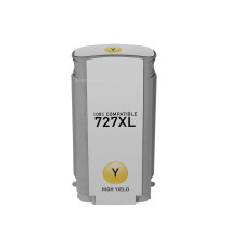 CARTUCCIA HP 727 CIANO B3P19A COMPATIBILE PER HP Designjet T1500,T2500,T920 727 CAPACITA' 130ML