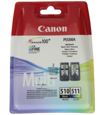 ORIGINALE CANON PG-510 CARTUCCIA ORIGINALE 2970B001 PER CANON MP 240, MP 260, MP 480, MX 330, MX 320. PG512 CAPACITA' 9ML