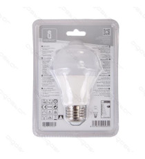 LAMPADINA LED A5 A60 12W CON SENSORE ATTACCO E27 - 950 LUMEN - 3000K LUCE CALDA - GRANDE ANGOLO 280 MISURA D60*H125mm CRI80Ra LAMPADINA LED A5 A60 12W CON SENSORE ATTACCO E27 - 950 LUMEN - 3000K LUCE CALDA - GRANDE ANGOLO 280 MISURA D60*H125mm CRI80Ra