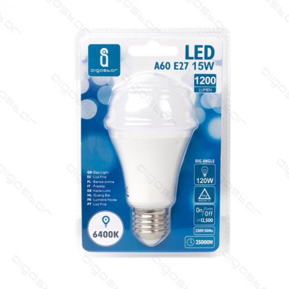 Lampadina LED A5 A60 9W E27 Luce Fredda 6400K 840lm