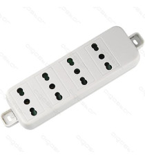 MULTIPRESA CIABATTA ELETTRICA 3 POSTI - CAVO DA 3 METRI - SPINA 16A 250V-2300W - CON PROTEZIONE BAMBINI MULTIPRESA CIABATTA ELETTRICA 3 POSTI - CAVO DA 3 METRI - SPINA 16A 250V-2300W - CON PROTEZIONE BAMBINI