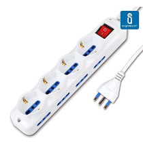 MULTIPRESA CIABATTA ELETTRICA POLIVALENTE 9 POSTI CON INTERRUTTORE CAVO DA 1,5 METRI SPINA 16A 250V 2500W PROTEZIONE BAMBINI MULTIPRESA CIABATTA ELETTRICA POLIVALENTE 9 POSTI CON INTERRUTTORE CAVO DA 1,5 METRI SPINA 16A 250V 2500W PROTEZIONE BAMBINI