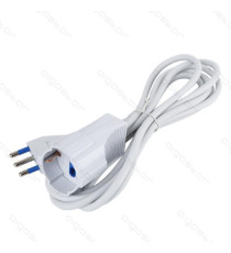 PROLUNGA ELETTRICA 2 METRI - SPINA E PRESA 16A/250V~2P+E MAX 3500W - FILO: H05VV-F 3G1.0mm CON PROTEZIONE BAMBINI