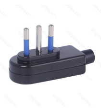 SPINA DRITTA 10A 250V 2P+T NERA - TIPO ITALIANA - COSTRUITA CON MATERIALI DI ALTA QUALITA' - CERTIFICAZIONE CE SPINA DRITTA 10A 250V 2P+T NERA - TIPO ITALIANA - COSTRUITA CON MATERIALI DI ALTA QUALITA' - CERTIFICAZIONE CE