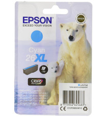 ORIGINALE EPSON T2631 NERA PHOTO C13T26314012 EPSON EXPRESSION PREMIUM XP600 XP605 XP700 XP800 26XL CAPACITA' 8.7ML 400 PAGINE ORIGINALE EPSON T2631 NERA PHOTO C13T26314012 EPSON EXPRESSION PREMIUM XP600 XP605 XP700 XP800 26XL CAPACITA' 8.7ML 400 PAGINE