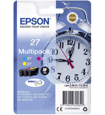 ORIGINALE EPSON T2704 GIALLA C13T27044012 PER EPSON WF3620 WF3640 WF7110 WF7610 WF7620 27 3,6ml 300 PAGINE
