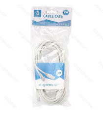CAVO DI RETE LAN ETHERNET 1,8MT CAT.6 GRIGIO CAVO PATCH CERTIFICAZIONE CE  CAVO DI RETE LAN ETHERNET 1,8MT CAT.6 GRIGIO CAVO PATCH CERTIFICAZIONE CE