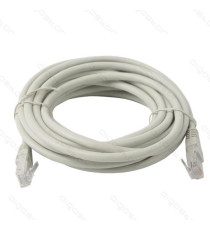 CAVO DI RETE LAN ETHERNET 3MT CAT.6 GRIGIO CAVO PATCH CERTIFICAZIONE CE  CAVO DI RETE LAN ETHERNET 3MT CAT.6 GRIGIO CAVO PATCH CERTIFICAZIONE CE