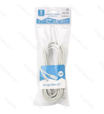 CAVO DI RETE LAN ETHERNET 3MT CAT.6 GRIGIO CAVO PATCH CERTIFICAZIONE CE  CAVO DI RETE LAN ETHERNET 3MT CAT.6 GRIGIO CAVO PATCH CERTIFICAZIONE CE