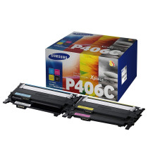 ORIGINALE SAMSUNG CLT-K406S NERO PER SAMSUNG CLP 360 365 3300 3305 C460 C410 CAPACITA' 1.500 PAGINE