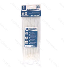FASCETTA FERMACAVO IN NYLON 3,6mmX150mm GIALLA - CONFEZIONE DA 40 PEZZI - NYLON 66 - FASCETTE FERMACAVI FASCETTA FERMACAVO IN NYLON 3,6mmX150mm GIALLA - CONFEZIONE DA 40 PEZZI - NYLON 66 - FASCETTE FERMACAVI