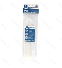 FASCETTA FERMACAVO IN NYLON 3,6mmX200mm GIALLA - CONFEZIONE DA 40 PEZZI - NYLON 66 - FASCETTE FERMACAVI FASCETTA FERMACAVO IN NYLON 3,6mmX200mm GIALLA - CONFEZIONE DA 40 PEZZI - NYLON 66 - FASCETTE FERMACAVI