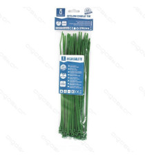 FASCETTA FERMACAVO IN NYLON 3,6mmX200mm NERA - CONFEZIONE DA 40 PEZZI - NYLON 66 - FASCETTE FERMACAVI FASCETTA FERMACAVO IN NYLON 3,6mmX200mm NERA - CONFEZIONE DA 40 PEZZI - NYLON 66 - FASCETTE FERMACAVI