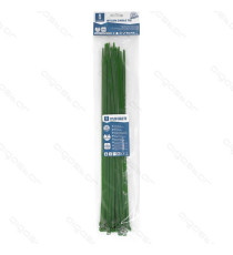 FASCETTA FERMACAVO IN NYLON 4,8mmX350mm NERA - CONFEZIONE DA 30 PEZZI - NYLON 66 - FASCETTE FERMACAVI FASCETTA FERMACAVO IN NYLON 4,8mmX350mm NERA - CONFEZIONE DA 30 PEZZI - NYLON 66 - FASCETTE FERMACAVI