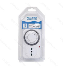 PRESA TEMPORIZZATA CON TIMER DIGITALE SETTIMANALE PRESA 16A Max 3680W - MISURA L5.8*W8.9*H13cm SCHERMO LED PRESA TEMPORIZZATA CON TIMER DIGITALE SETTIMANALE PRESA 16A Max 3680W - MISURA L5.8*W8.9*H13cm SCHERMO LED