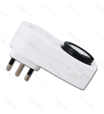 PRESA TEMPORIZZATA CON TIMER MECCANICO GIORNALIERO PRESA 16A Max 3680W - MISURA L7.2*W8.7*H11.8cm PRESA TEMPORIZZATA CON TIMER MECCANICO GIORNALIERO PRESA 16A Max 3680W - MISURA L7.2*W8.7*H11.8cm