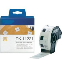 ETICHETTE BROTHER DK11221 23mmX23mm COMPATIBILI BIANCHE ROTOLO DA 1000 PZ PER BROTHER QL1000 1050 1060 WHITE DK-11221 ETICHETTE BROTHER DK11221 23mmX23mm COMPATIBILI BIANCHE ROTOLO DA 1000 PZ PER BROTHER QL1000 1050 1060 WHITE DK-11221