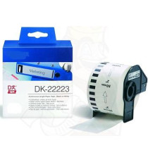 ETICHETTE BROTHER DK22223 50mmX30.48metri COMPATIBILI BIANCHE ROTOLO CONTINUO PER BROTHER QL1000 1050 1060 WHITE DK-22223