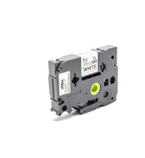 CASSETTA NASTRO TZ-721 COMPATIBILE BROTHER LAMINATO NERO/VERDE 12mmX8m TZ-721 TZe-721 (LAMINATO NERO SU VERDE)