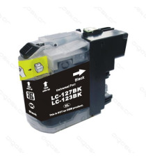 CARTUCCIA LC123 NERA COMPATIBILE PER BROTHER 20MLfor DCP-J4110W,J752DW,MFC-J4410,J4510 LC-123 CAPACITA 20ML