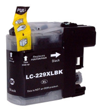 CARTUCCIA BROTHER LC229XL NERA COMPATIBILE PER BROTHER MFC-J5625DW MFC-J5720DW MFC-J5320DW MFC-J5620DW LC 229XL CAPACITA' 50ML