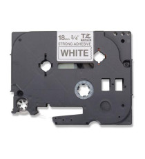 CASSETTA NASTRO TZ-S231 COMPATIBILE BROTHER LAMINATO NERO/BIANCO 12mmX8m TZe-S231 (NERO SU BIANCO) EXTRA STRONG