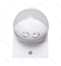 SENSORE DI MOVIMENTO A INFRAROSSI MOD.1 BIANCO MISURA D108xH25mm - DISTANZA RILEVAMENTO MAX 8MT - REGOLAZIONE DA 3 A 2000 LUX SENSORE DI MOVIMENTO A INFRAROSSI MOD.1 BIANCO MISURA D108xH25mm - DISTANZA RILEVAMENTO MAX 8MT - REGOLAZIONE DA 3 A 2000 LUX