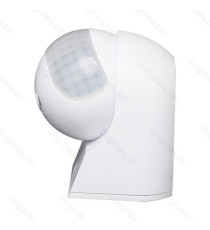 SENSORE DI MOVIMENTO A INFRAROSSI MOD.2 BIANCO MISURA L70*W55*H77mm - DISTANZA RILEVAMENTO 12MT - REGOLAZIONE DA 10 A 2000 LUX SENSORE DI MOVIMENTO A INFRAROSSI MOD.2 BIANCO MISURA L70*W55*H77mm - DISTANZA RILEVAMENTO 12MT - REGOLAZIONE DA 10 A 2000 LUX