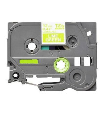 CASSETTA NASTRO TZ-335 COMPATIBILE BROTHER LAMINATO BIANCO/NERO 12mmX8m TZ335 TZe-335 (LAMINATO BIANCO SU NERO)