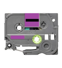 CASSETTA NASTRO TZe-MQG35 COMPATIBILE BROTHER LAMINATO BIANCO SU VERDE 12mmX5mt TZ-MQG35 TZMQG35