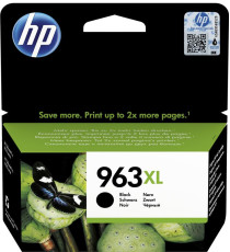 CARTUCCIA ORIGINALE HP 963 NERA 3JA26AE PER HP OFFICEJET PRO 9010,9012,9014,9015,9016,9019 CAPACITA' 1000 PAGINE